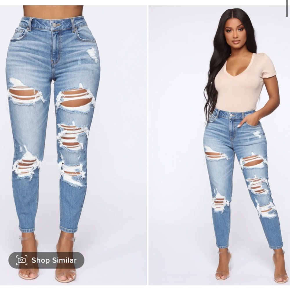 FASHION NOVA JEANSHIGH RISE JEANS